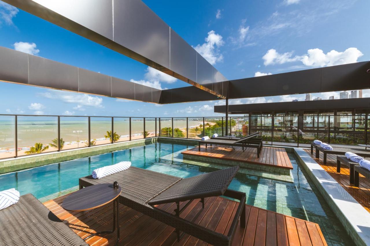 Ba'Ra Hotel João Pessoa Exterior foto Rooftop pool