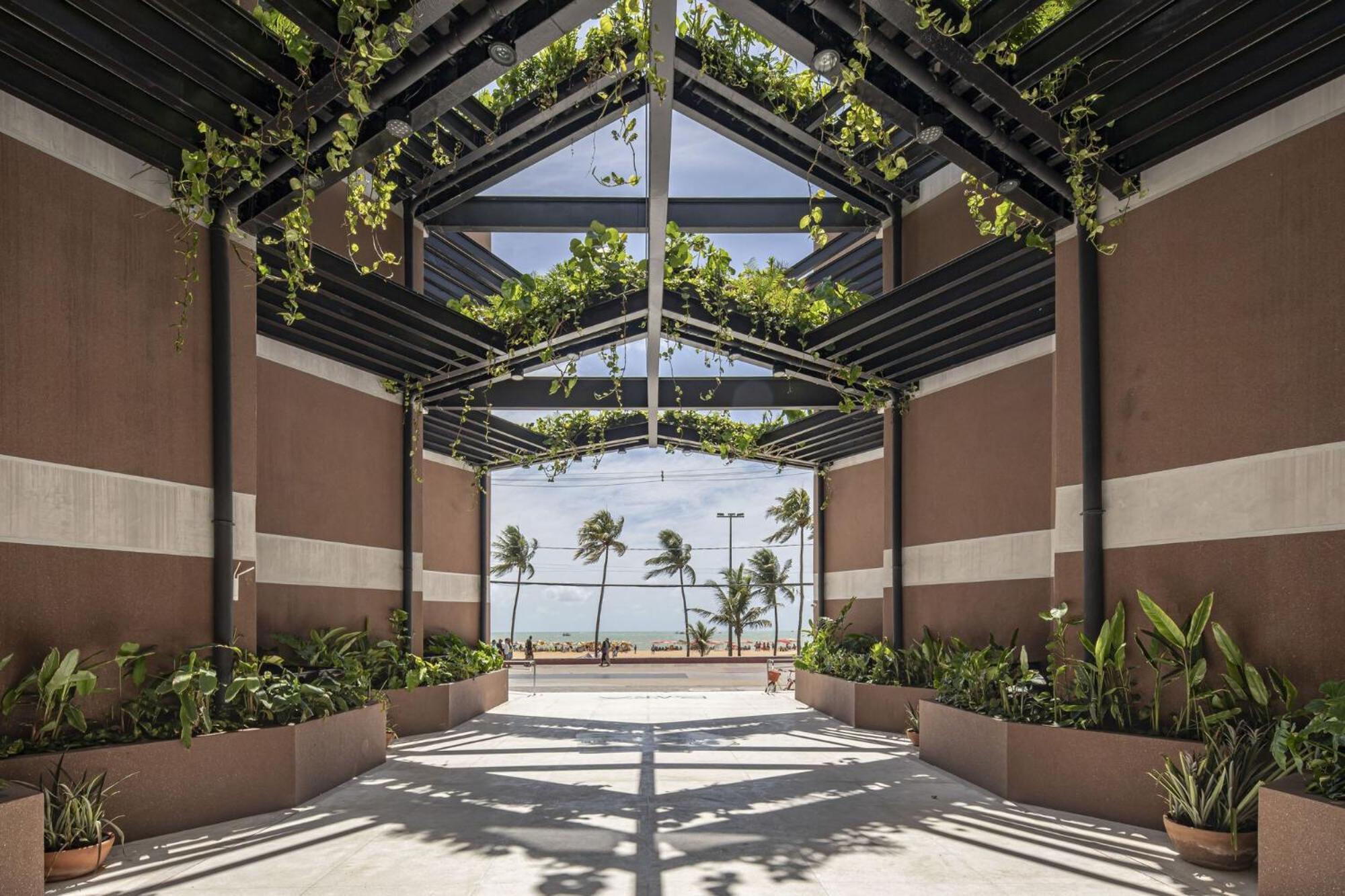 Ba'Ra Hotel João Pessoa Exterior foto The interior of the new terminal